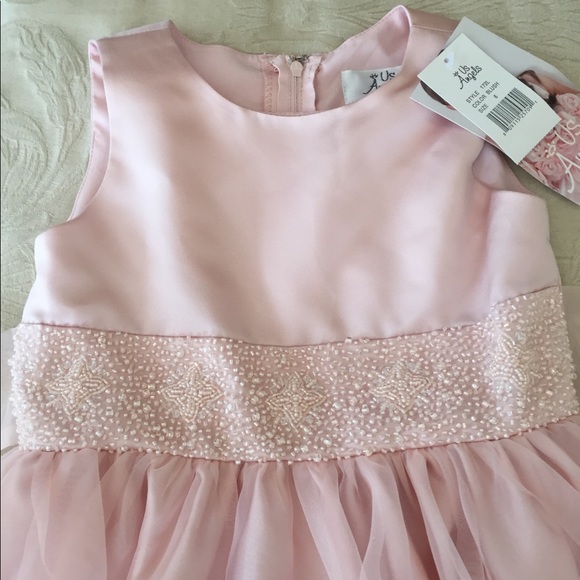 US Angels Size 6 party or Flower Girl Dress NWT - Picture 3 of 5